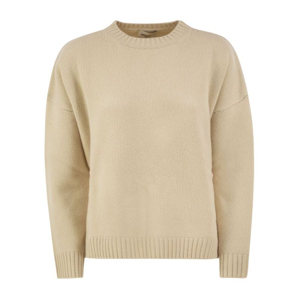 Weekend Maxmara Women Wkdsibari - Virgin Wool Crew-Neck Jumper